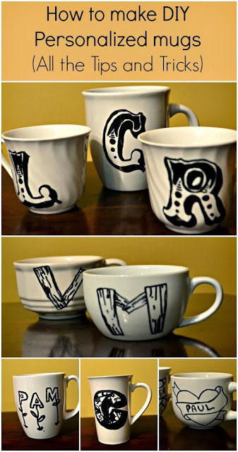 Diy Personalized Mugs The Domestic