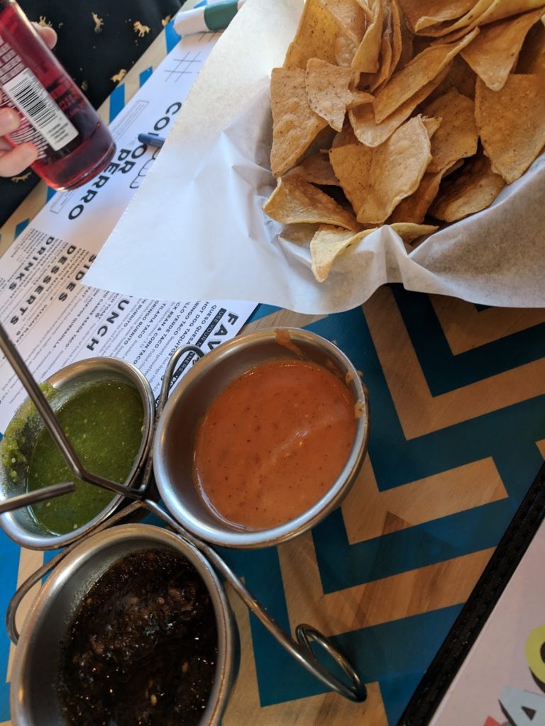 BelAir Cantina Milwaukee chips and salsa