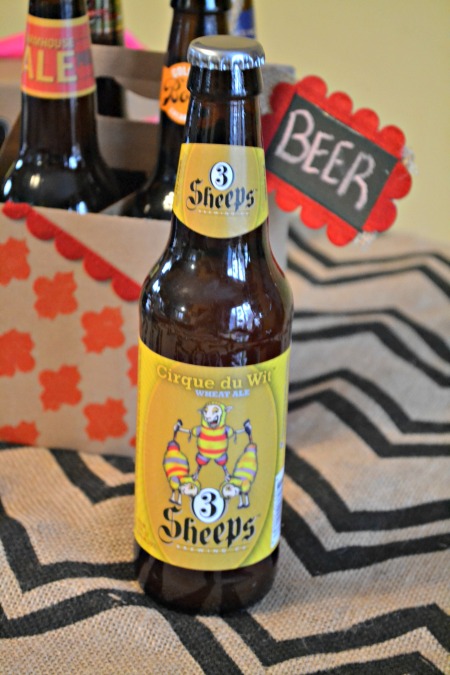 The perfect Valentine's Gift for him. (Psst, it's beer.) Get the build a 6 pack at your local store and decorate a beer carrier for a thoughtful gift.
