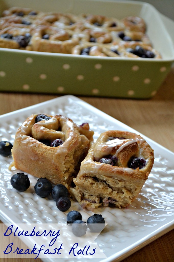 Blueberry Breakfast Rolls