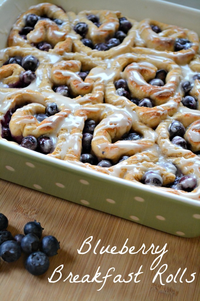 Blueberry Rolls recipe