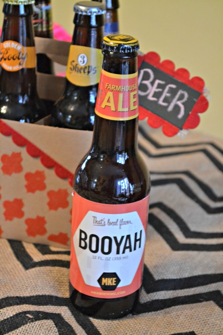 The perfect Valentine's Gift for him. (Psst, it's beer.) Get the build a 6 pack at your local store and decorate a beer carrier for a thoughtful gift.