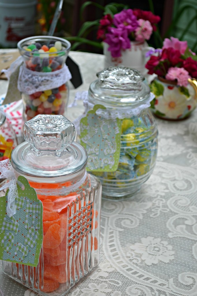 Candy Bin Display, Candy Buffet Bins