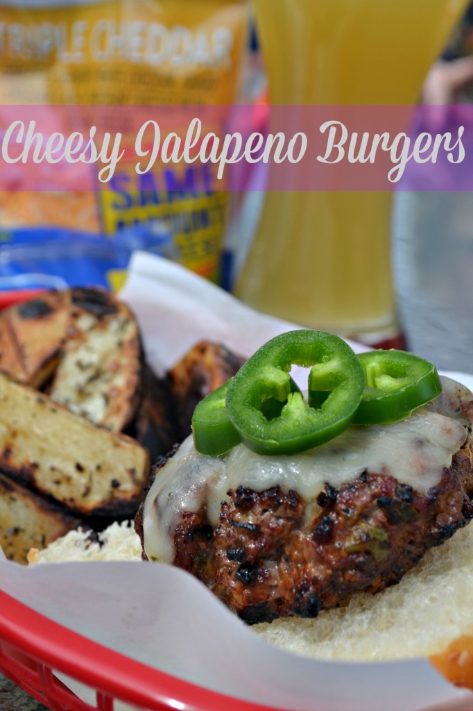 Grilled Cheesy jalapeno Burger #SayCheeseburger #Shop