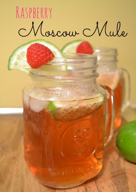 Simple Raspberry Moscow Mule Recipe