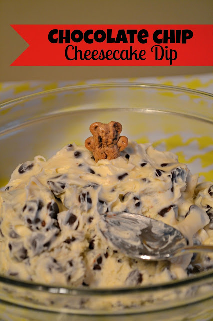 Chocolate Chip Cheesecake Dip