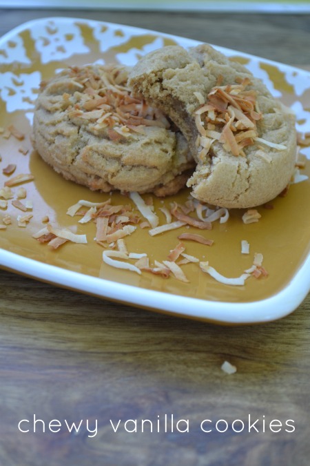 chewy vanilla cookie recipe