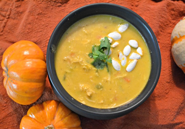 chicken and pumpkin soup