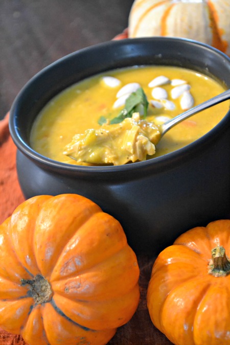 chicken and pumpkin soup a hearty fall dish