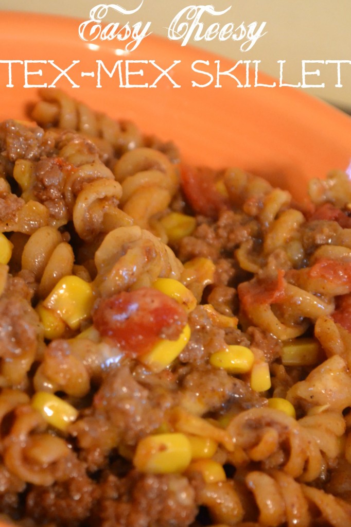 easy cheesy tex mex skillet recipe