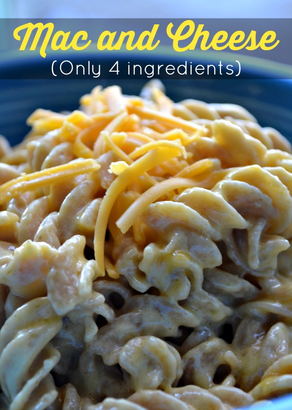 four ingredient mac and cheese recipe