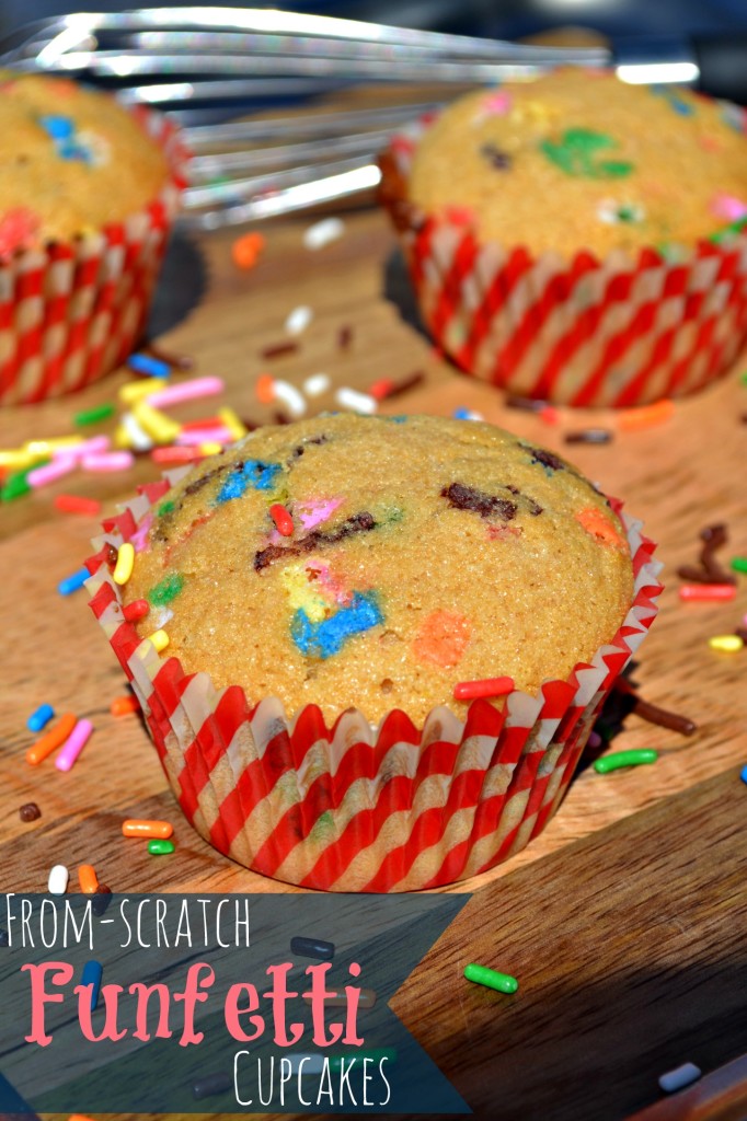 from scratch funfetti cupcakes recipe