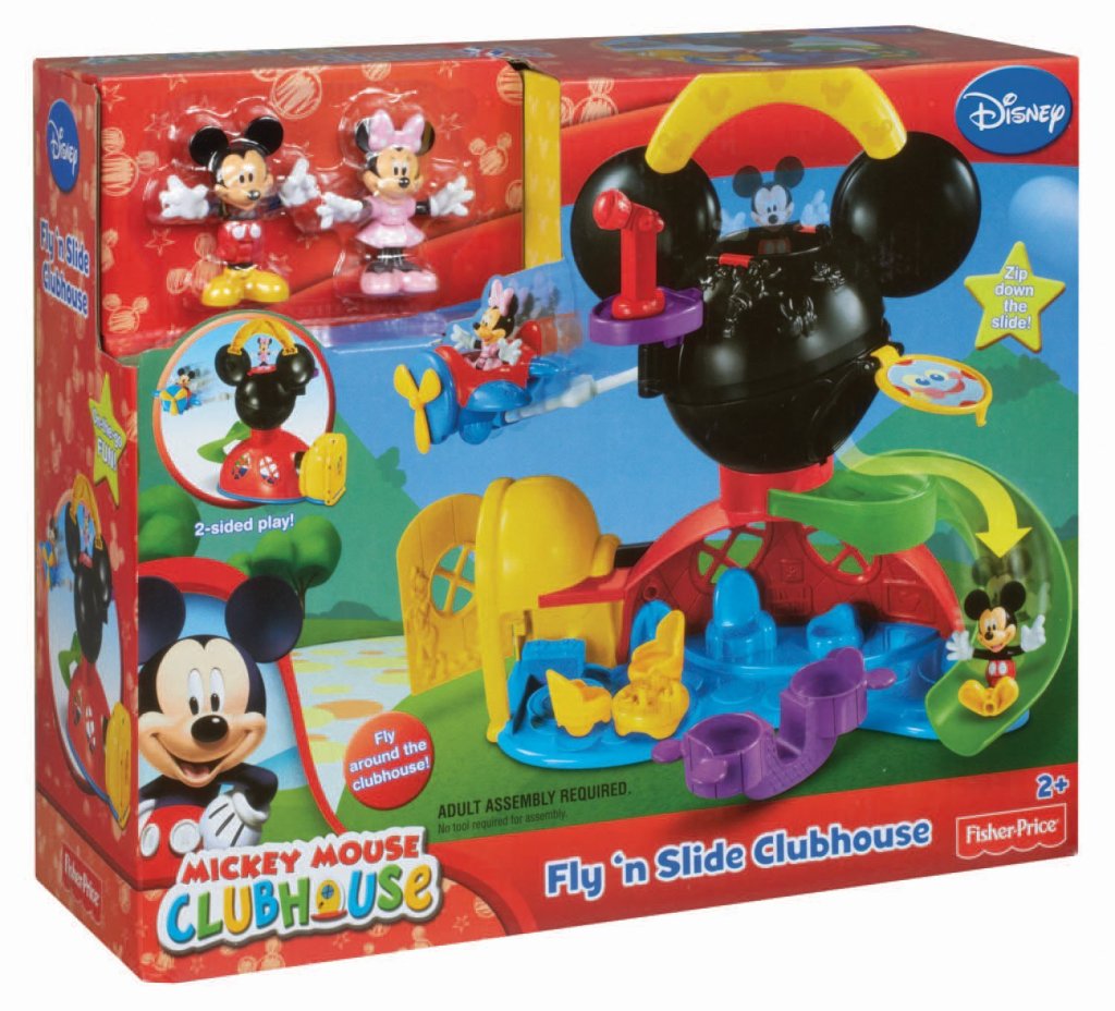 mickey mouse clubhouse slide toy