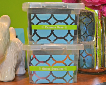 office organization bins
