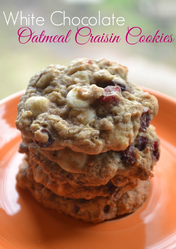 Simple recipe for White chocolate oatmeal raisin cookies. Turn a classic cookie into a holiday tradition with this twist. 