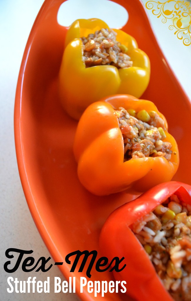 tex-mex stuffed bell peppers