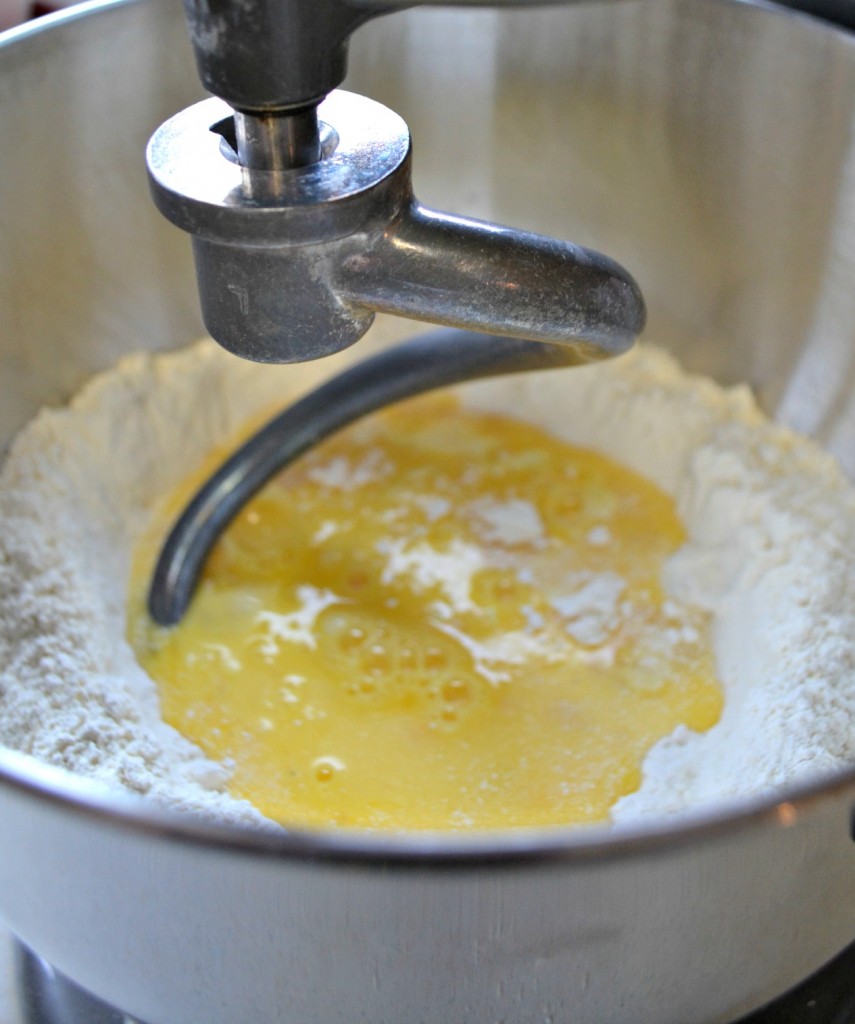 using kitchenaid for kneading pasta