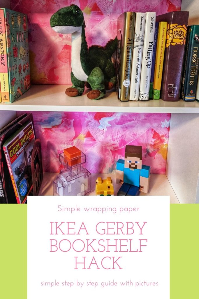 Diy Ikea Gerby Bookshelf Hack The Domestic Geek Blog