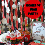 Gears Of War video game themed party